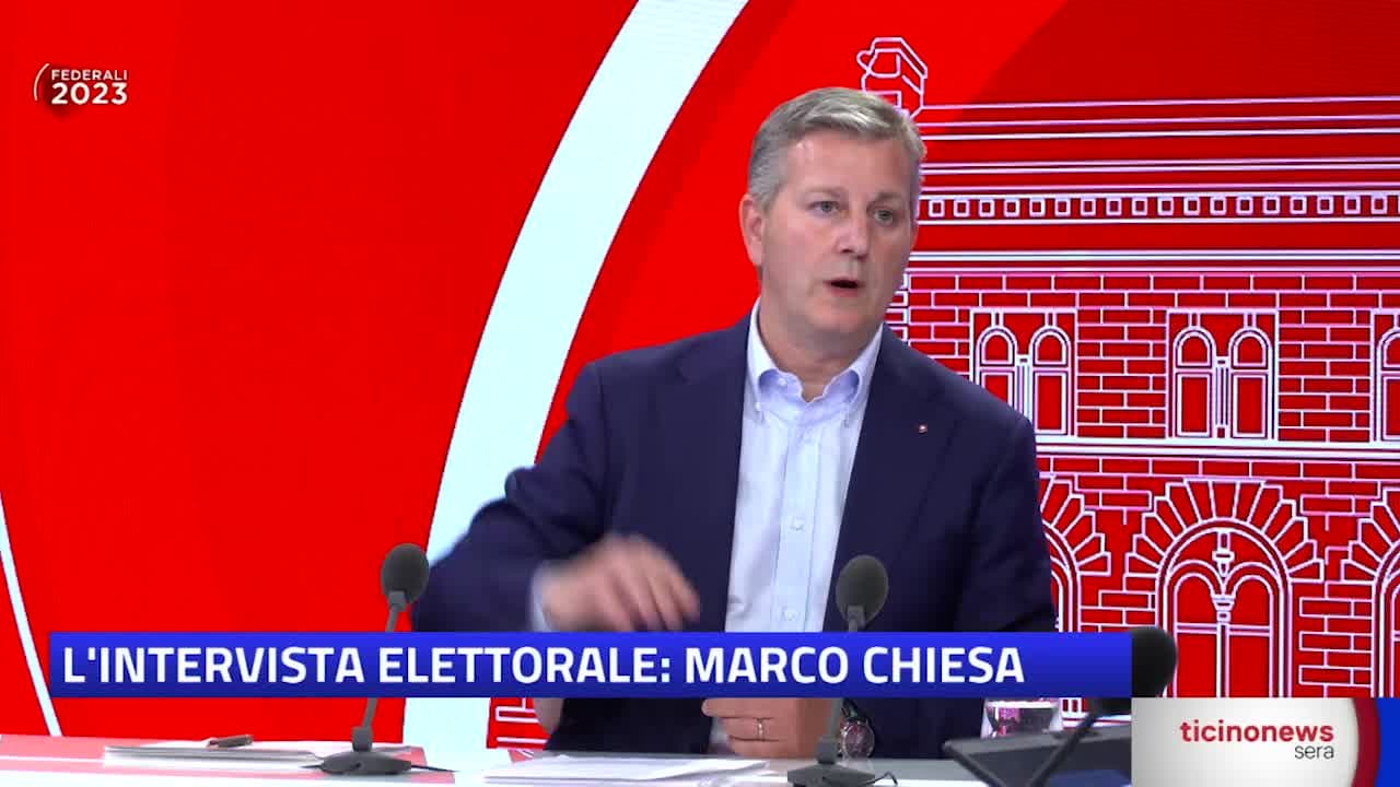 L'INTERVISTA ELETTORALE: MARCO CHIESA - 16.10.23