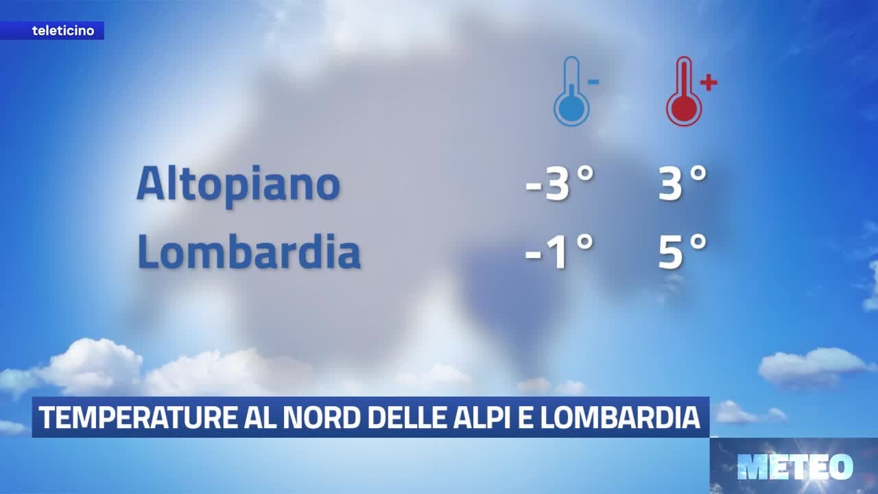 Meteo del 22 gennaio