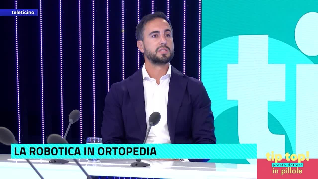 Tip Top Pronto Dottore in Pillole del 15 ottobre 2025 - LA ROBOTICA IN ORTOPEDIA