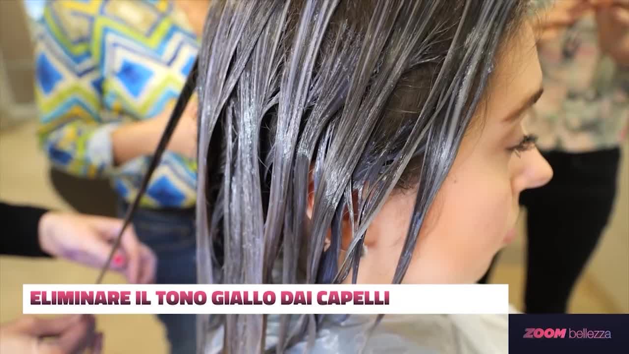 ZOOM BELLEZZA - Eliminare il tono giallo dai capelli