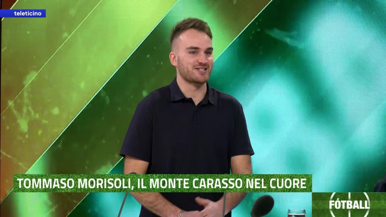 FÓTBALL del 27 gennaio 2026 - TOMMASO MORISOLI, IL MONTE CARASSO NEL CUORE