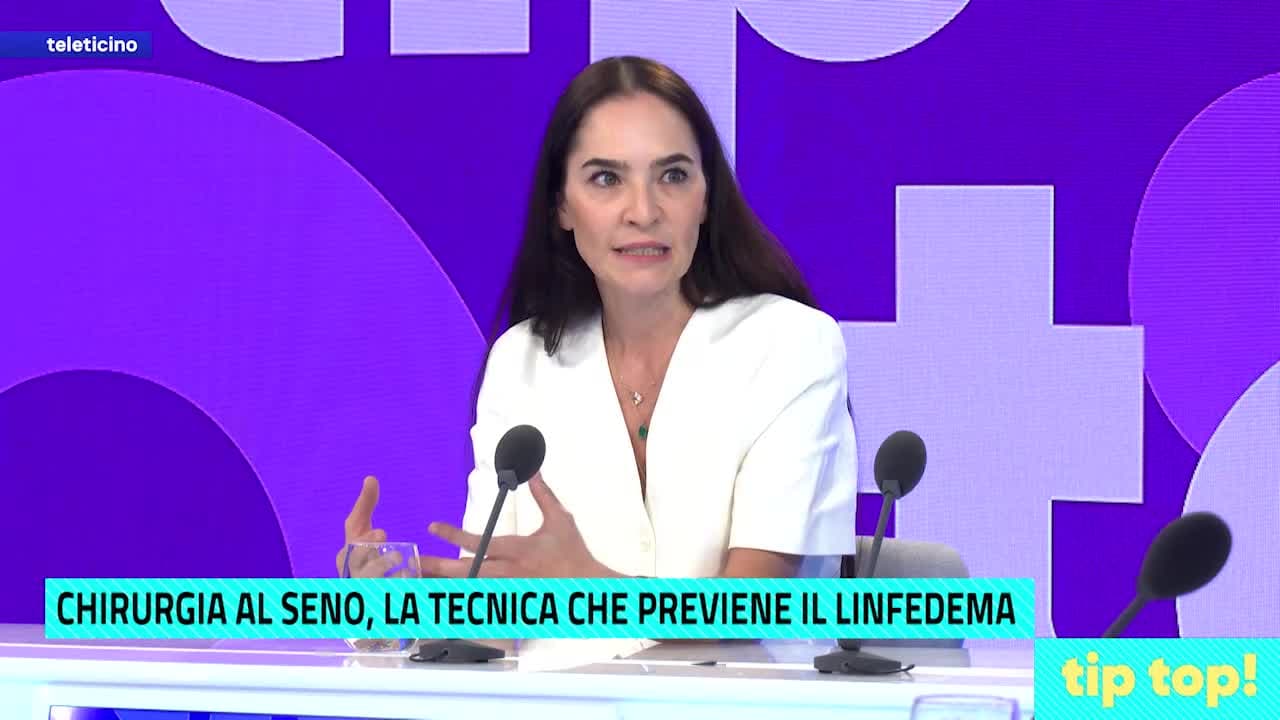 Tip Top Pronto dottore del 8 settembre 2026 - CHIRURGIA AL SENO, LA TECNICA CHE PREVIENE IL LINFEDEMA
