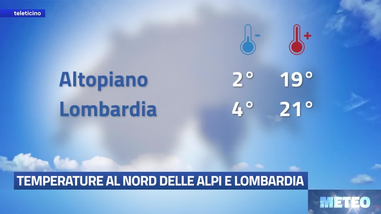 Meteo del 22 aprile 2026