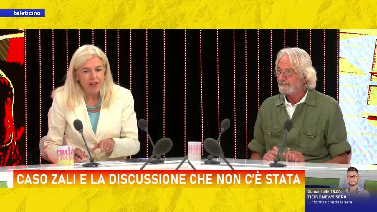 Radar del 18 settembre 2026 - CASO ZALI E LA DISCUSSIONE CHE NON C'È STATA