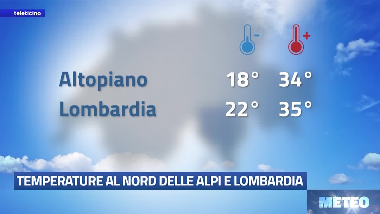 Meteo del 19 giugno 2026