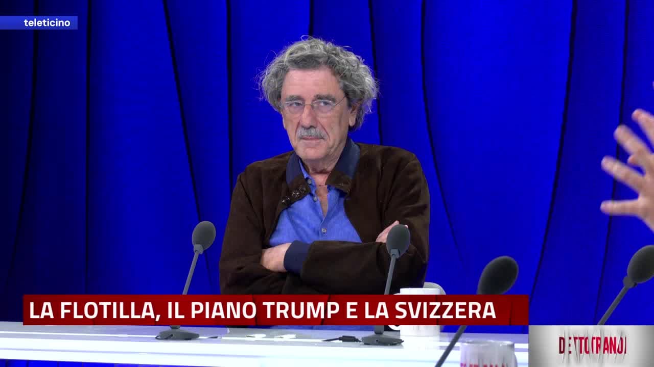 DETTO TRA NOI del 2 ottobre 2025 - LA FLOTILLA, IL PIANO TRUMP E LA SVIZZERA