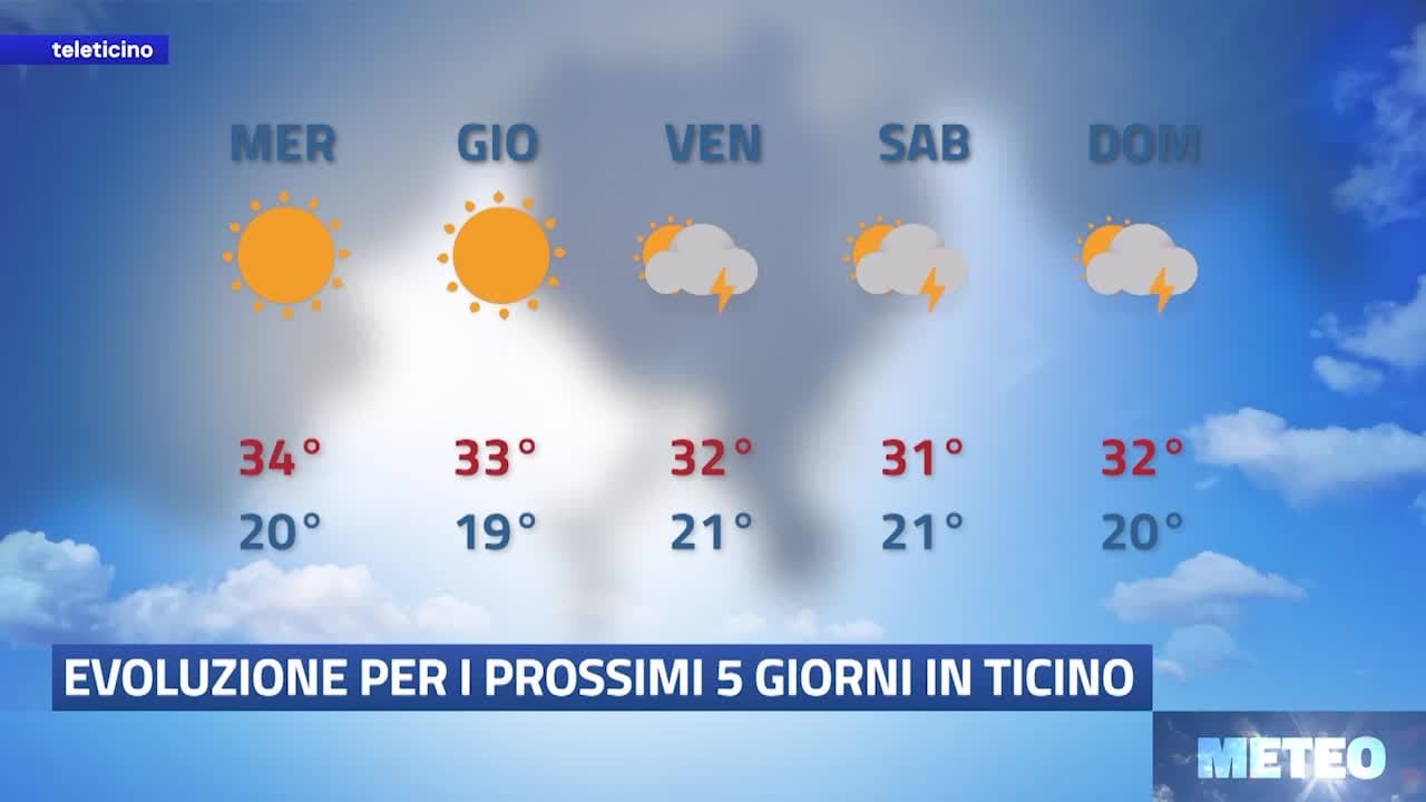 Meteo del 6 luglio 2026
