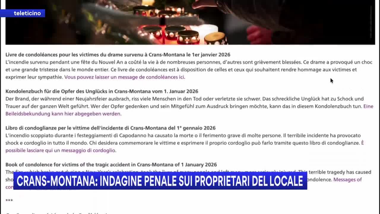 Ticinonews SERA del 3 gennaio 2026