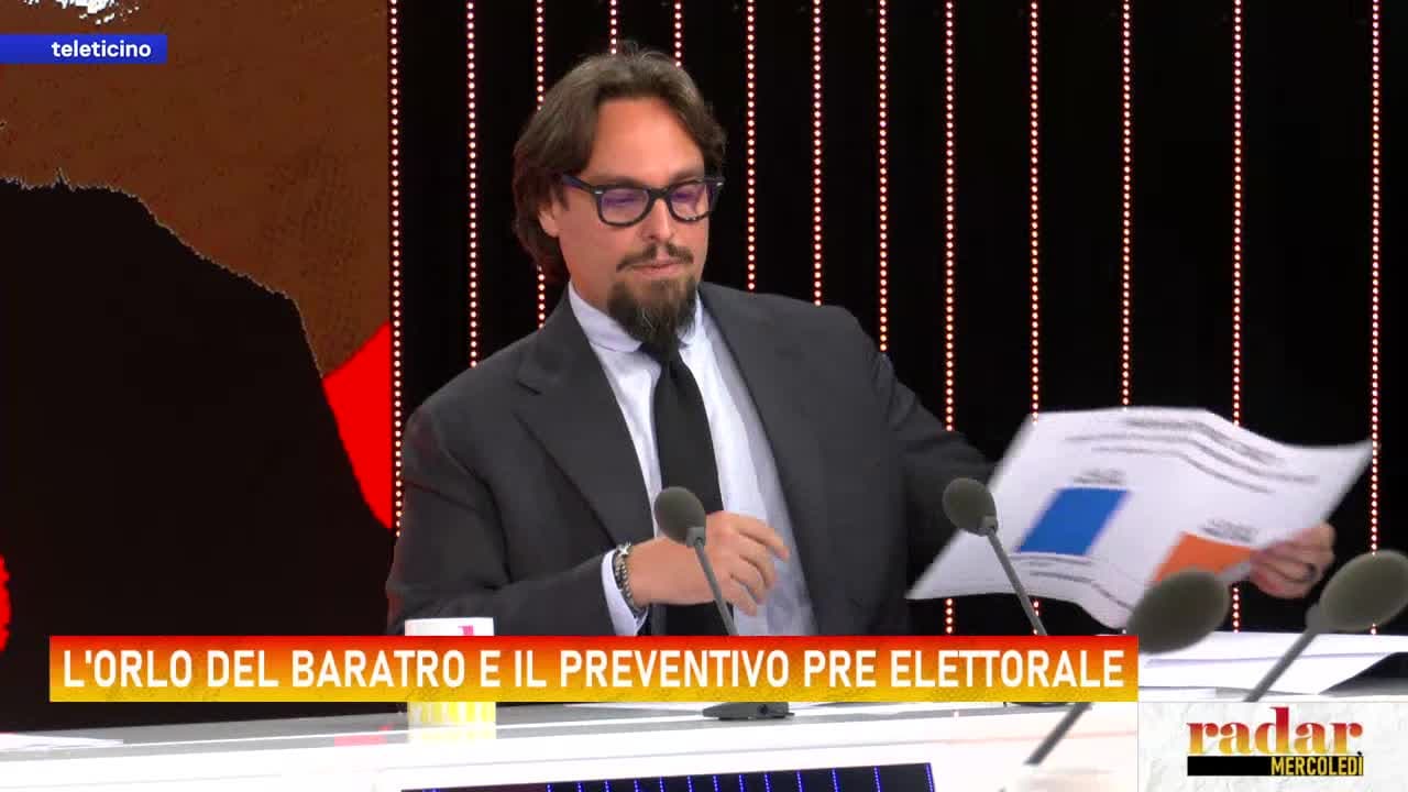 Radar del 30 settembre 2026 - L'ORLO DEL BARATRO E IL PREVENTIVO PRE ELETTORALE
