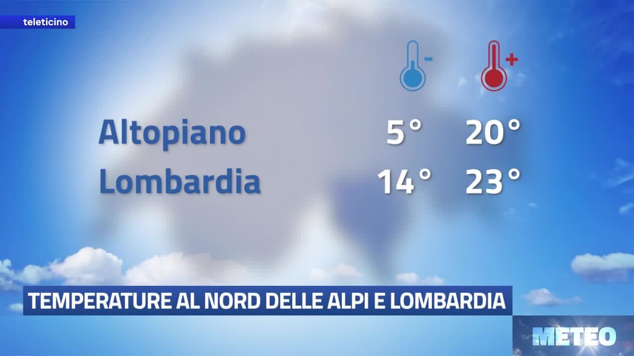 Meteo del 16 aprile 2026