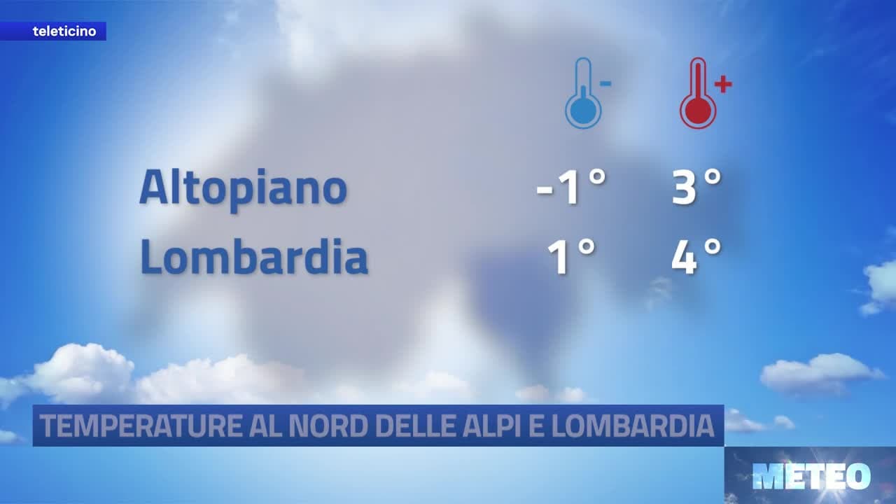 Meteo del 23 gennaio 2026