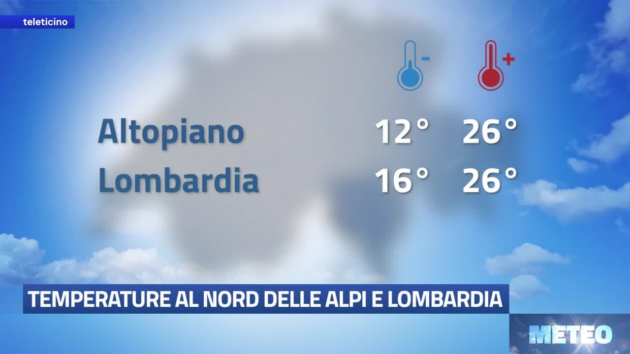 Meteo del 14 settembre 2026