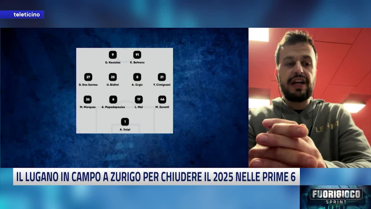 FUORIGIOCO SPRINT del 17 dicembre 2025 - IL LUGANO IN CAMPO A ZURIGO PER CHIUDERE IL 2025 NELLE PRIME 6