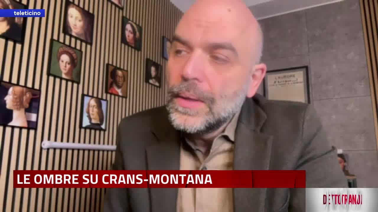 Detto tra noi del 15 gennaio 2026 - LE OMBRE SU CRANS-MONTANA