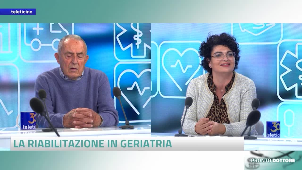 PRONTO DOTTORE - La riabilitazione in geriatria - 09.11.24