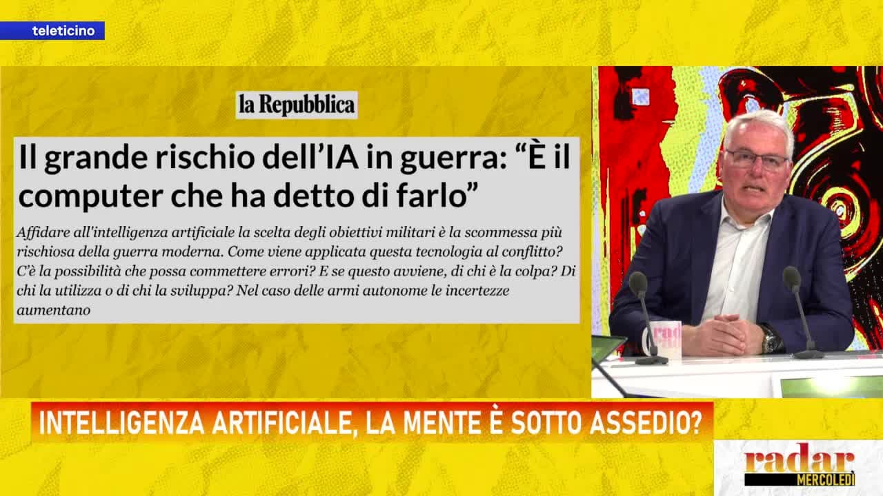 Radar del 18 marzo 2026 - INTELLIGENZA ARTIFICIALE, LA MENTE È SOTTO ASSEDIO?