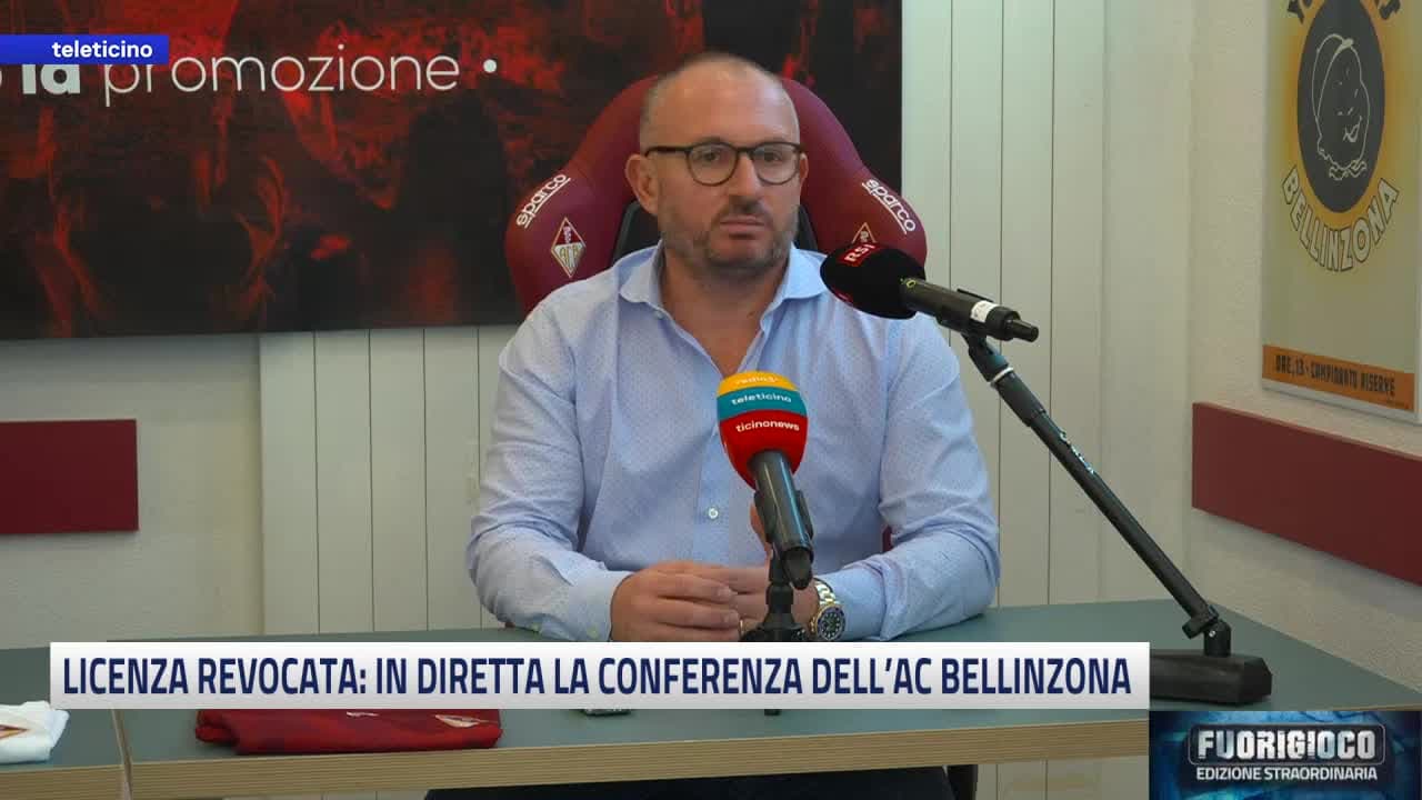 FUORIGIOCO EDIZIONE STRAORDINARIA del 9 dicembre 2025 - Licenza revocata: Conferenza dell' AC Bellinzona