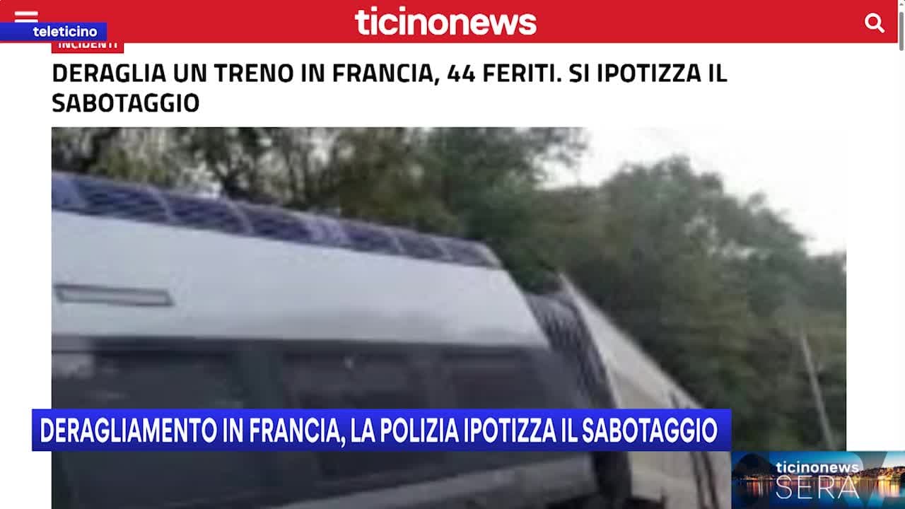 Ticinonews SERA del 12 settembre 2026