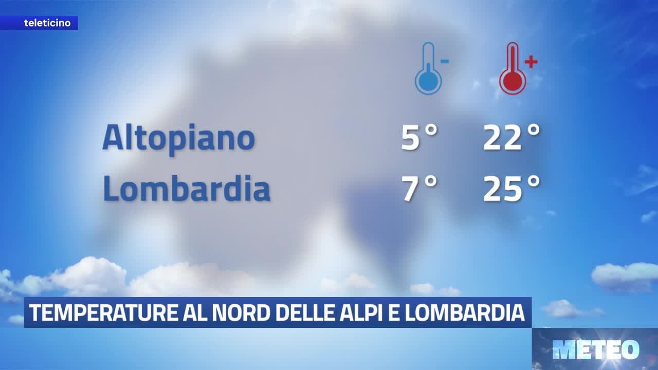METEO del 25 aprile 2026