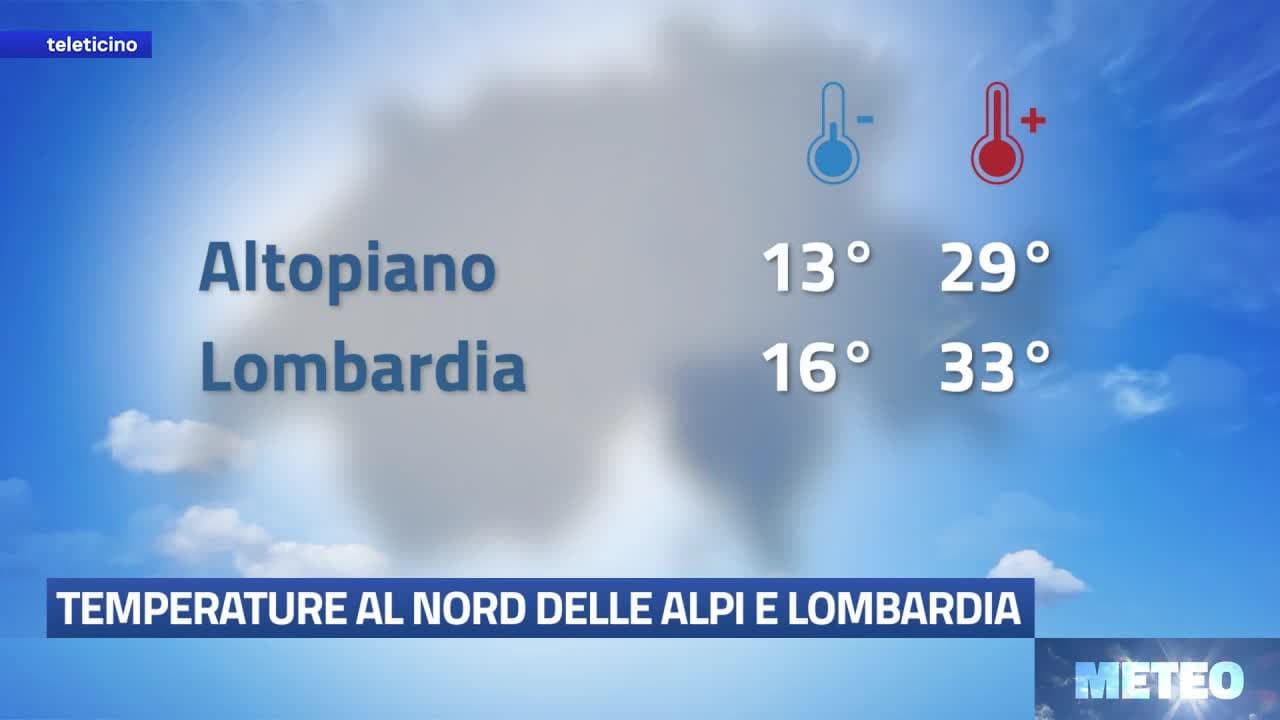 METEO del 4 luglio 2026