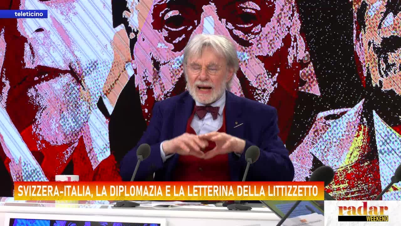 Radar del 8 maggio 2026 - SVIZZERA-ITALIA, LA DIPLOMAZIA E LA LETTERINA DELLA LITTIZZETTO