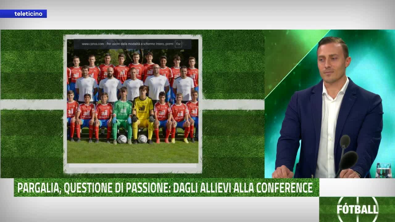 FÓTBALL del 27 settembre 2025 - PARGALIA, QUESTIONE DI PASSIONE: DAGLI ALLIEVI ALLA CONFERENCE