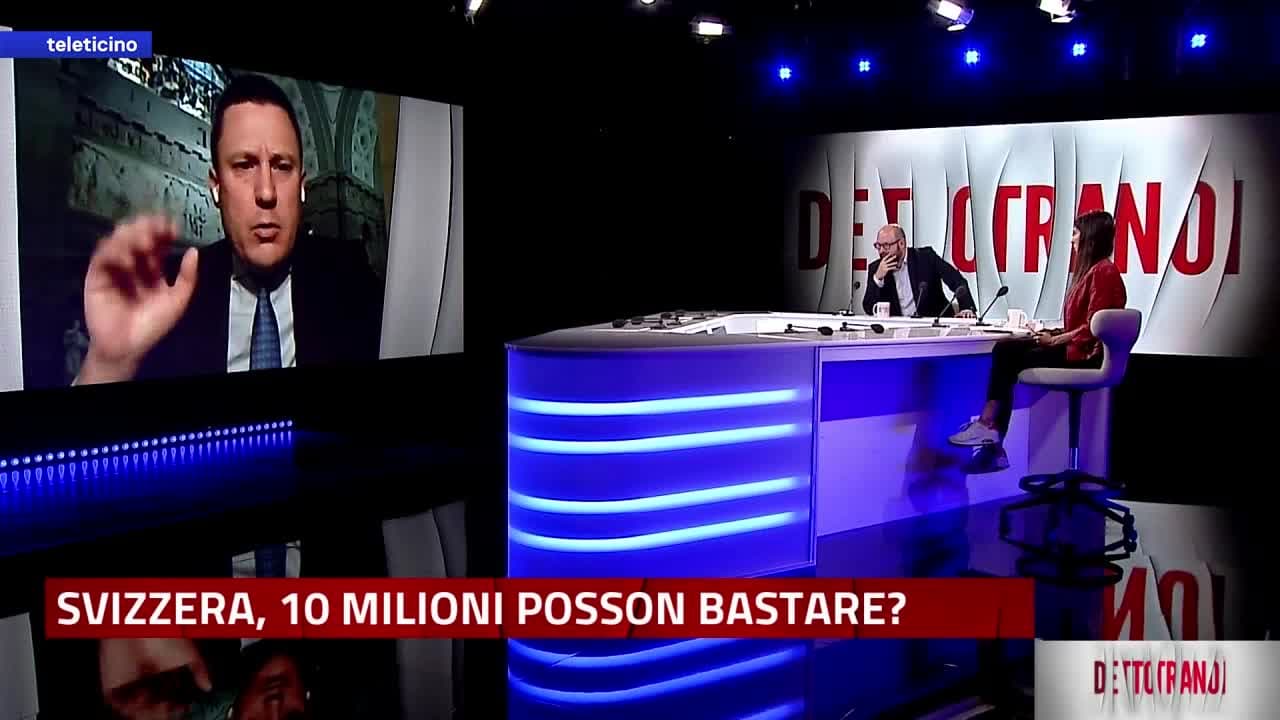 DETTO TRA NOI del 25 settembre 2025 - SVIZZERA, 10 MILIONI POSSONO BASTARE?