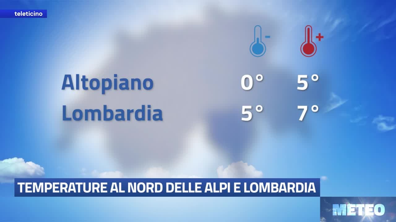 METEO del 16 gennaio 2026