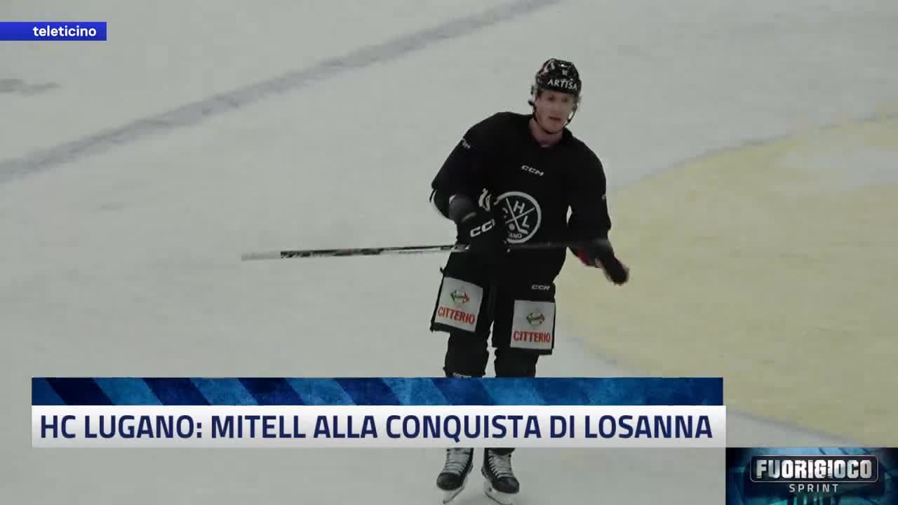 FUORIGIOCO SPRINT del 7 gennaio 2026 - HC LUGANO: MITELL ALLA CONQUISTA DI LOSANNA