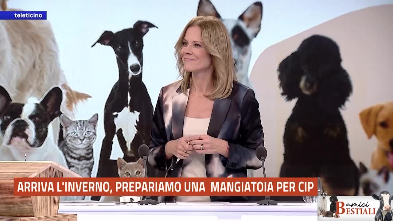 Amici Bestiali del 15 dicembre 2025 - Prepariamo una mangiatoia per Cip