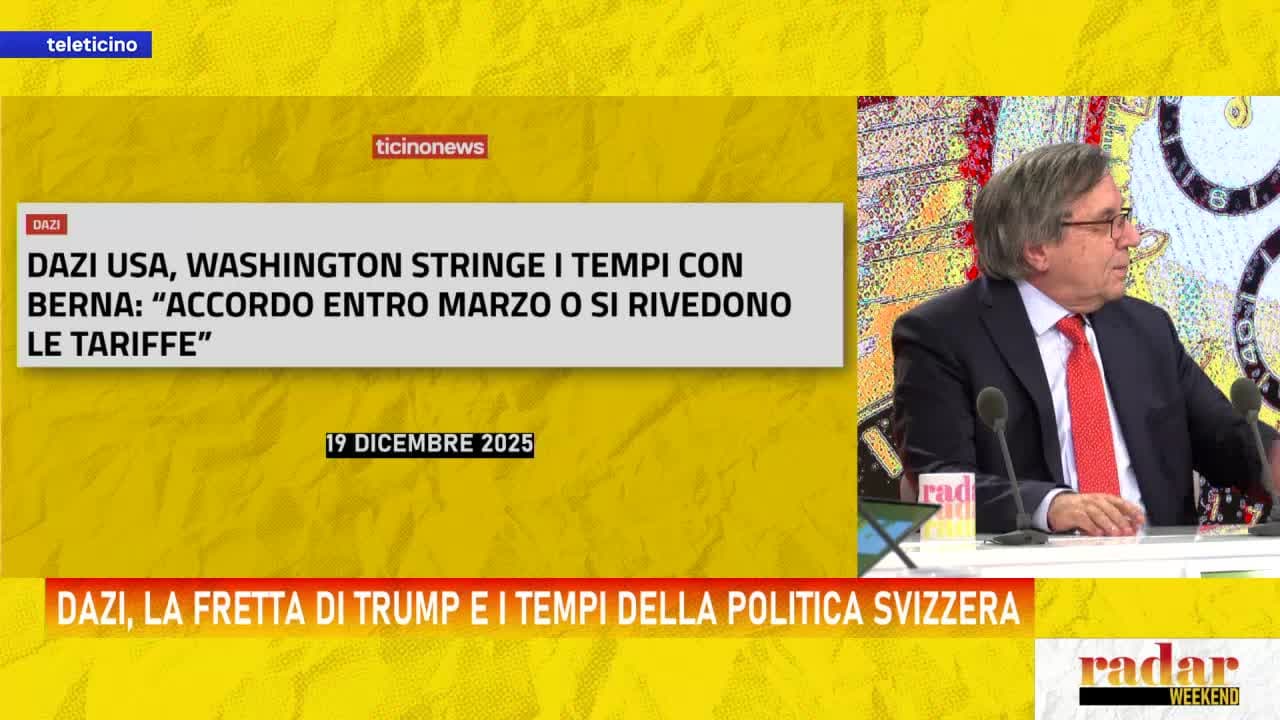 Radar del 19 dicembre 2025 - VOLANO GLI STRACCI TRA ZALI E L’UDC: ALLEANZA IN FRANTUMI