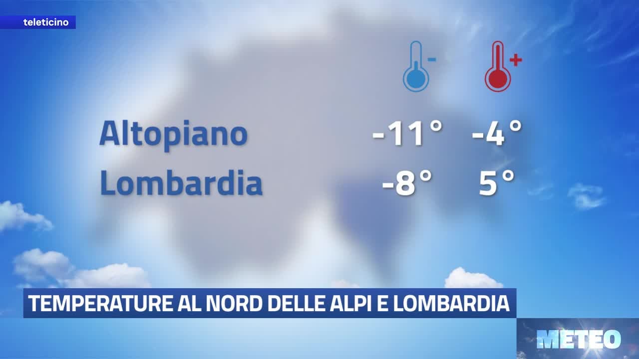 METEO del 5 gennaio 2026