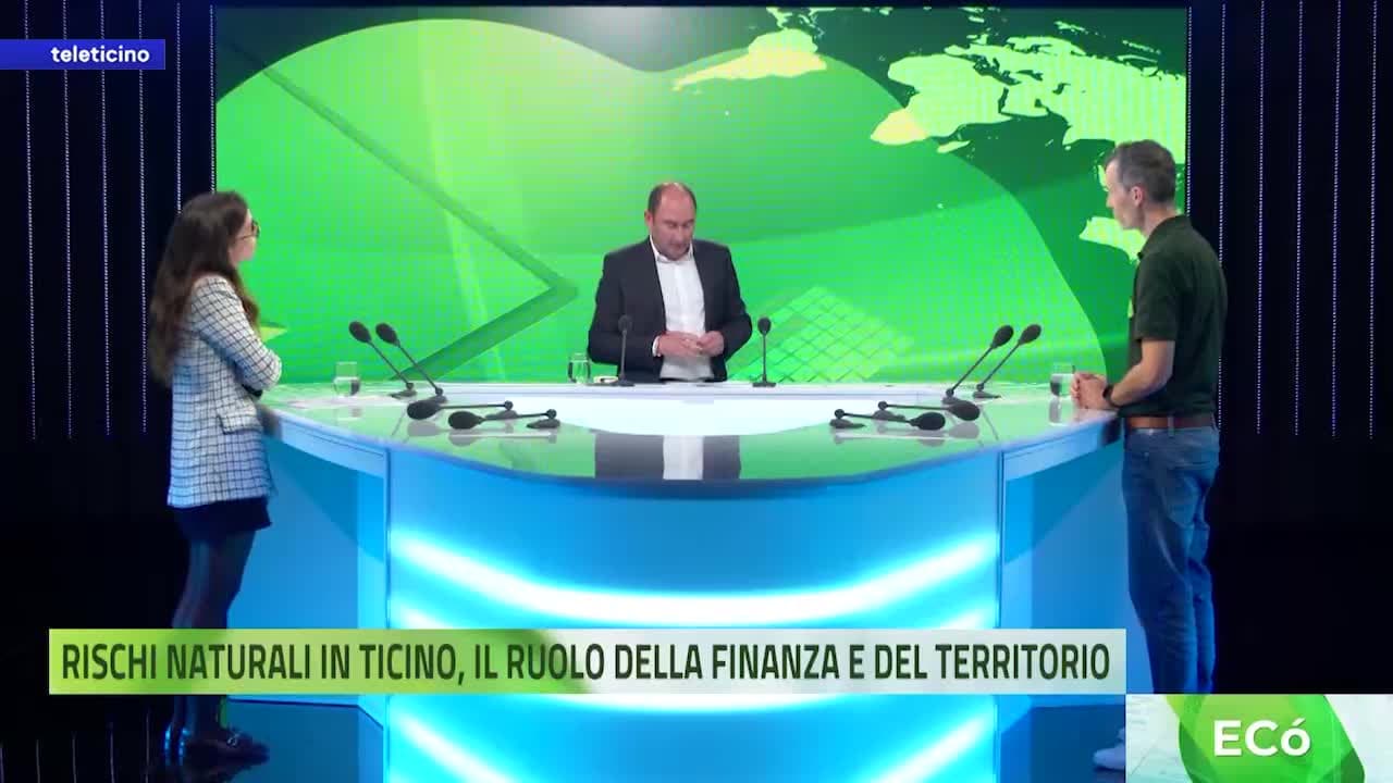 ECÓ del 12 dicembre 2025 - RISCHI NATURALI IN TICINO, IL RUOLO DELLA FINANZA E DEL TERRITORIO