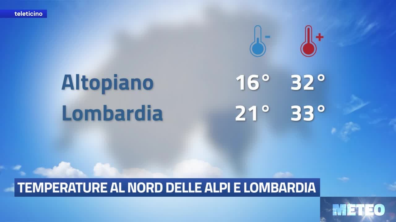 Meteo del 8 agosto 2026