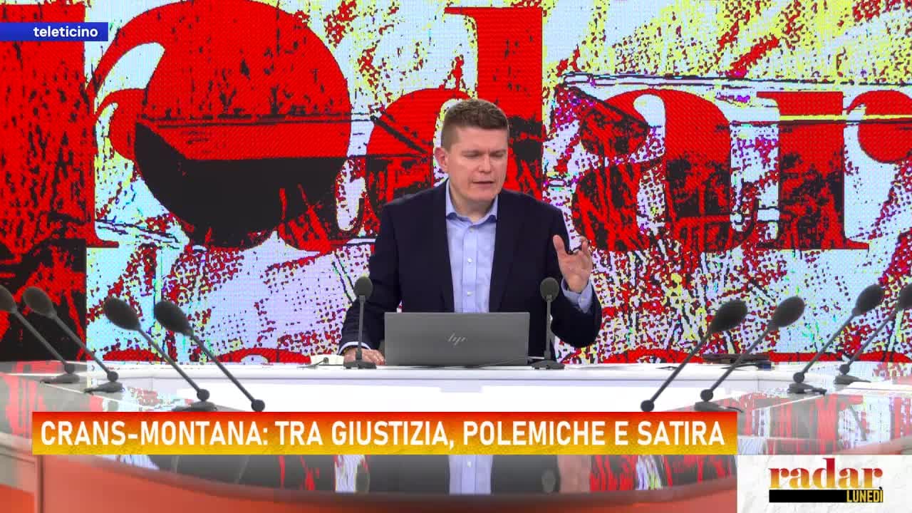 Radar del 12 gennaio 2026 - CRANS-MONTANA: TRA GIUDIZIA. POLEMICHE E SATIRA