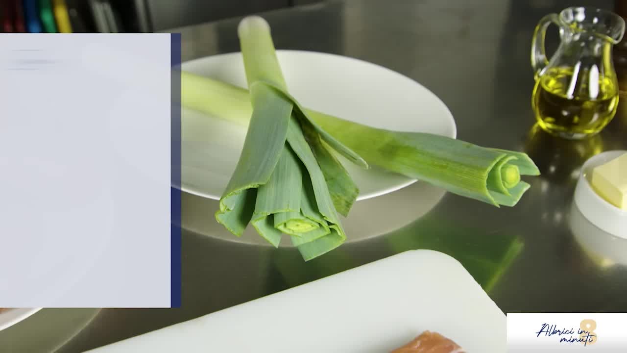 Albrici in 8 Minuti - Trancio di salmone di Lostallo mi-cuit