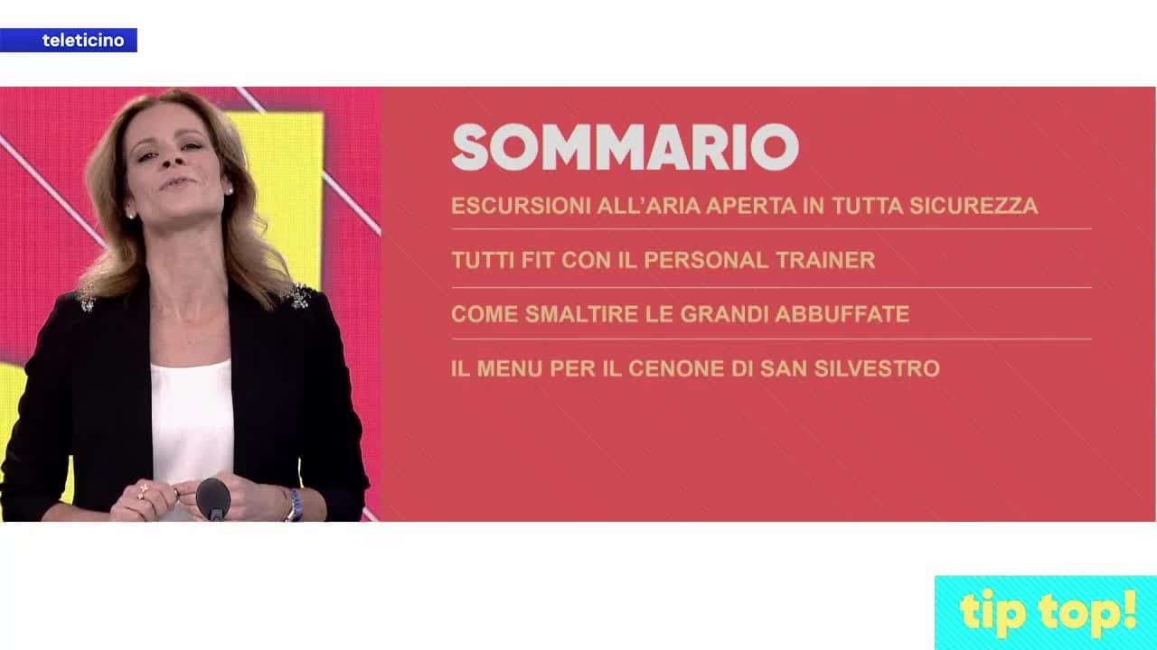 Tip Top del 16 dicembre 2025 - STARE BENE ANCHE DURANTE LE FESTE