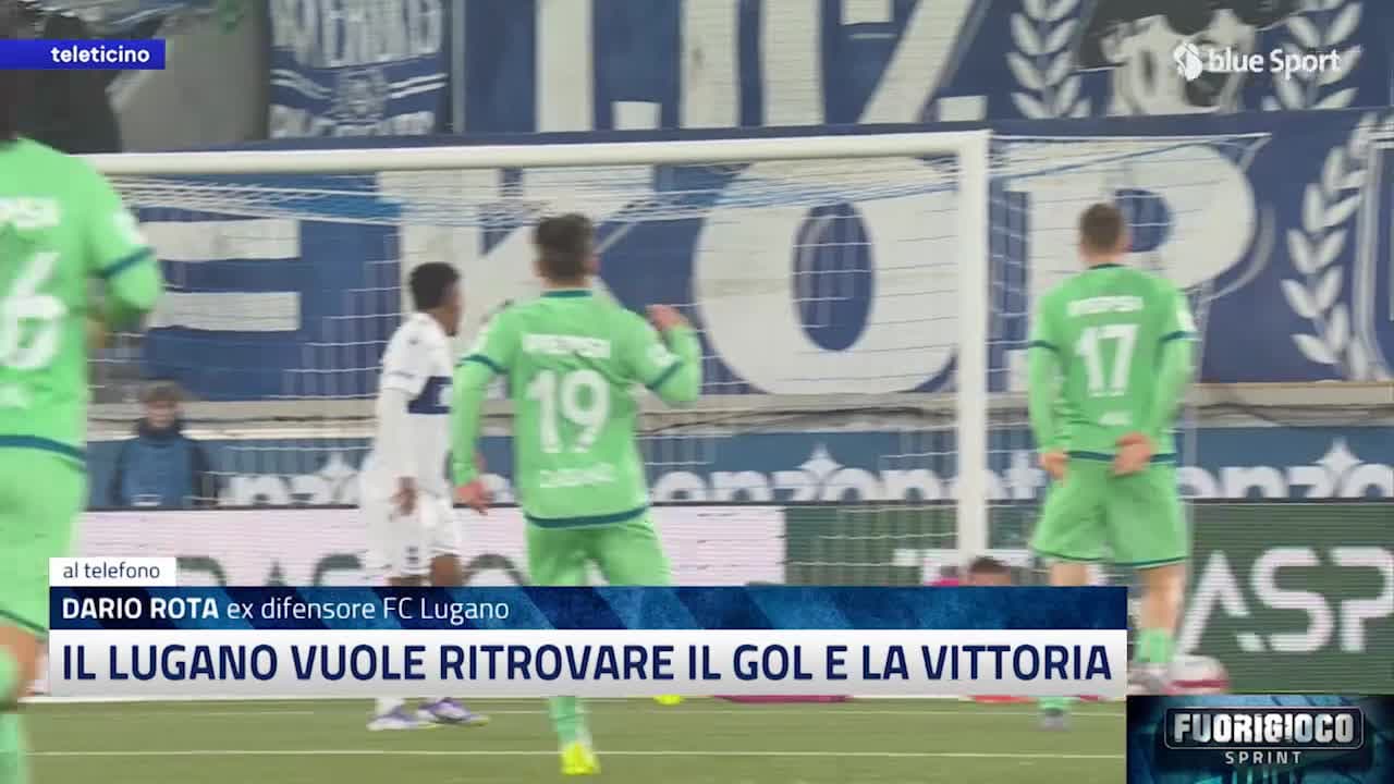 FUORIGIOCO SPRINT del 12 dicembre - IL LUGANO VUOLE RITROVARE IL GOL E LA VITTORIA