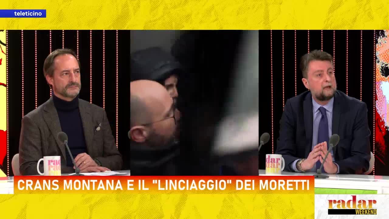 Radar del 13 febbraio 2026 - CRANS MONTANA E IL "LINCIAGGIO" DEI MORETTI