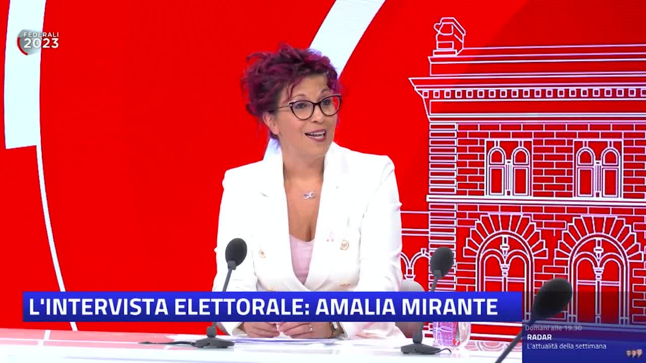 L'INTERVISTA ELETTORALE: AMALIA MIRANTE - 12.10.23