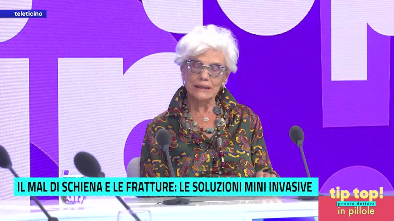 Tip Top Pronto dottore in Pillole del 23 settembre 2026 - IL MAL DI SCHIENA E LE FRATTURE: LE SOLUZIONI MINI INVASIVE